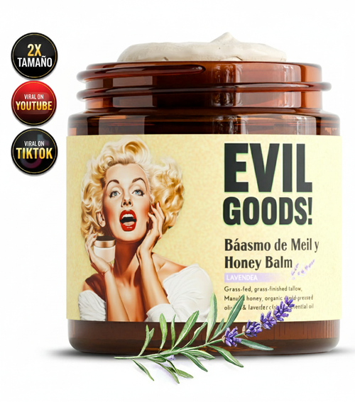 Bálsamo de sebo todo en uno: combate el acné, suaviza las arrugas y mantiene la piel suave todo el día.