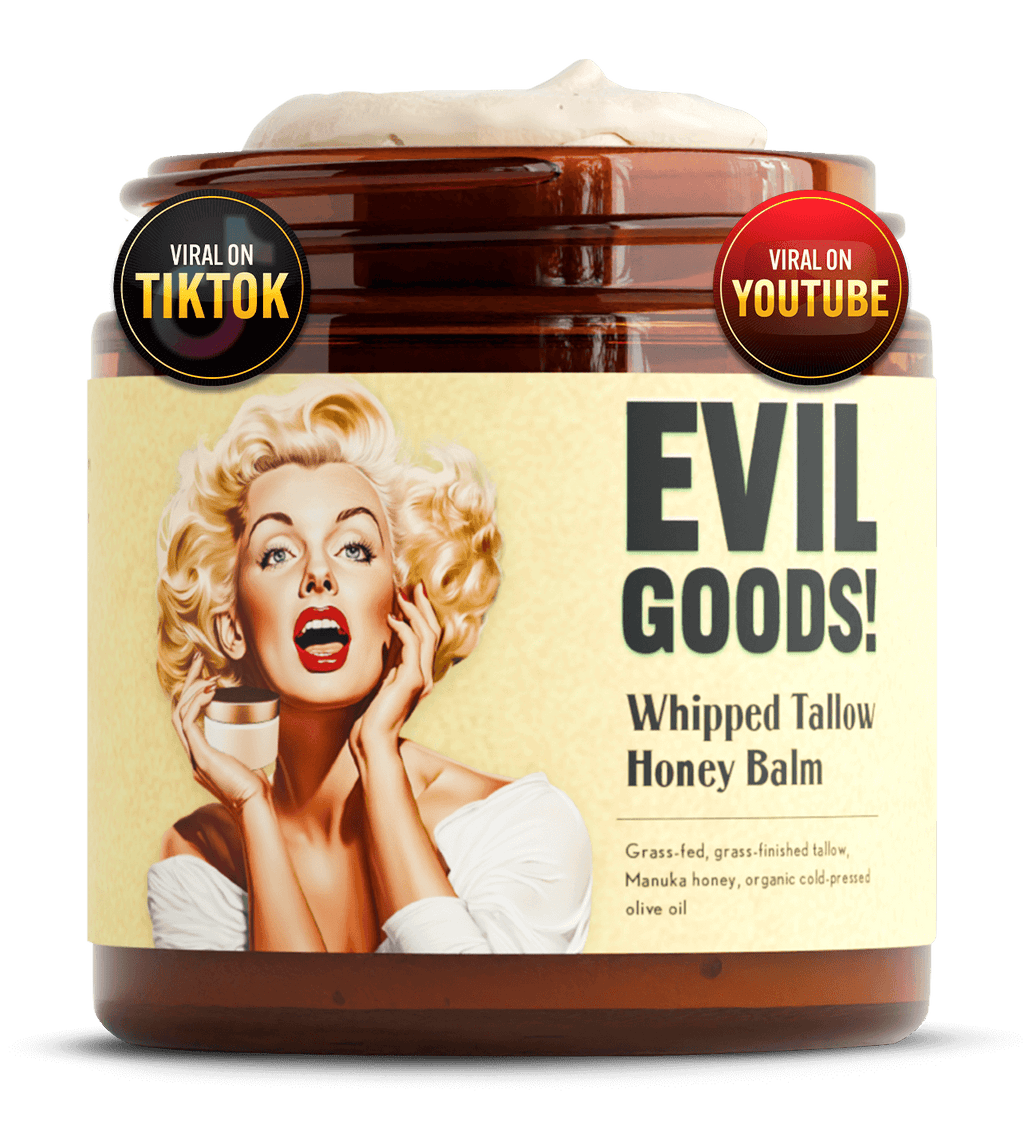 Bálsamo de sebo todo en uno: suaviza las arrugas, combate el acné y mantiene la piel suave todo el día.