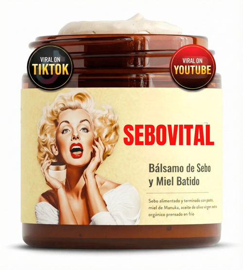 Bálsamo de sebo todo en uno: combate el acné, suaviza las arrugas y mantiene la piel suave todo el día.