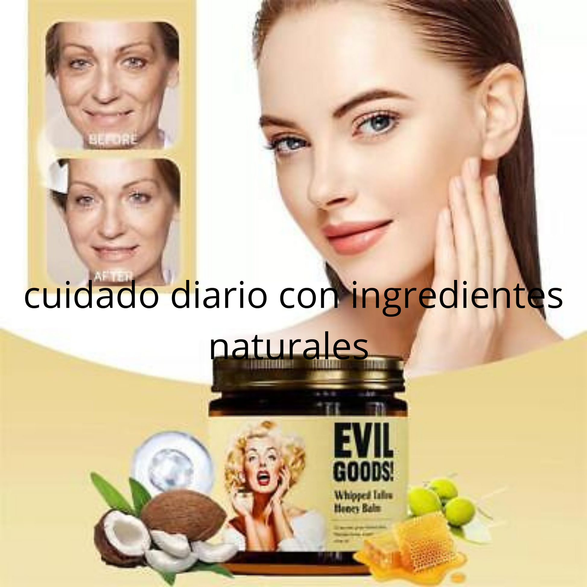 Bálsamo de miel y sebo batido