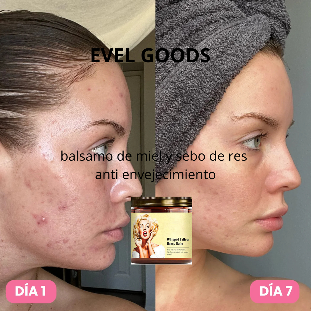 Bálsamo de miel y sebo batido